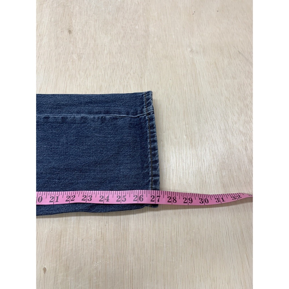 Levis 550 Jeans Boys 14 Slim Relaxed Straight Leg Medium‎ Blue Denim Logo 26x27 - Picture 7 of 8